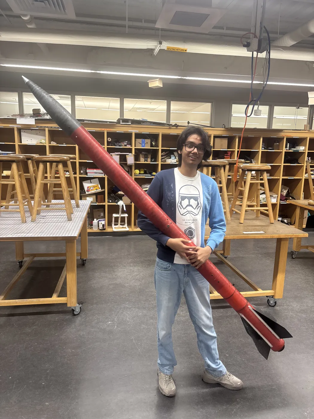 Dartmouth Student Rocketry Team Vehicle